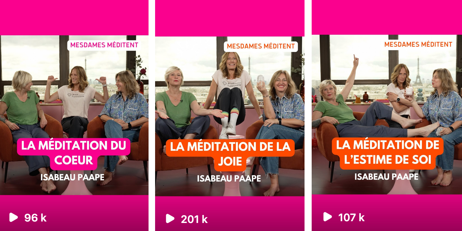 Collaboration avec Mesdames Media, le media des femmes de 45+ cofondé par Maïtena Biraben et Alexandra Cruck